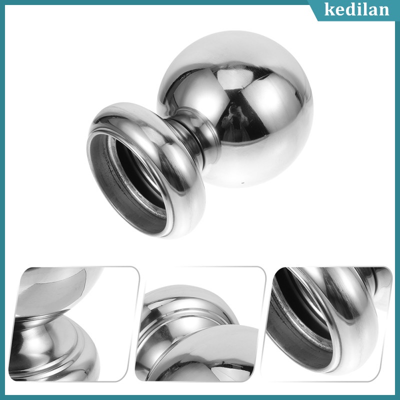 Stainless Steel Hollow Ball Thickened Conjoined Seat Stair Handrail