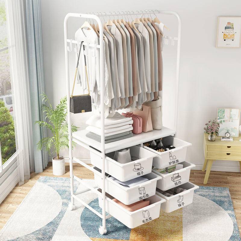 Floor Coat Rack Wardrobe Hanger Clothes Bag Hat Storage coat hanger