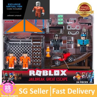 Rare Roblox Jailbreak: Great Escape Toy Figure Playset Exclusive Virtual  Item