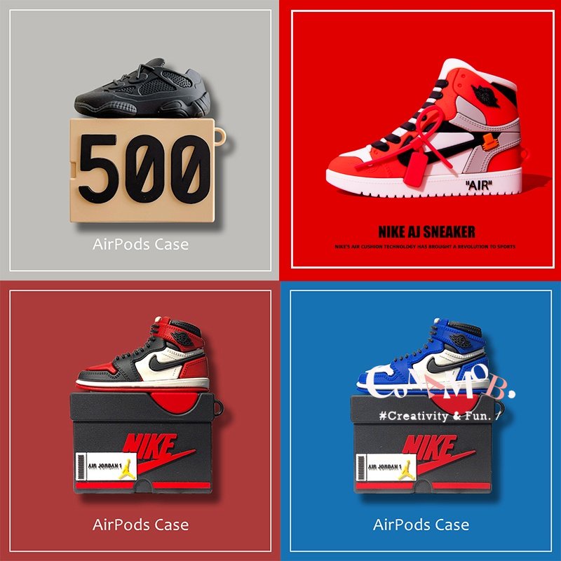 Wholesale aj Sneaker Design for Airpod Pro Case 3d Charging