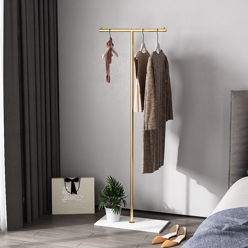 Light Luxury Coat Rack Clothes Hanger Clothes Hanger Stand Drying Rack Floor Marble Hanging