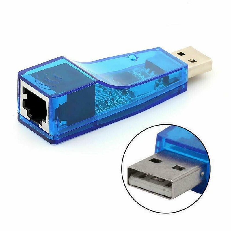 USB 2.0 to LAN RJ45 Converter 10/100Mbps Ethernet Network Card Adapter ...
