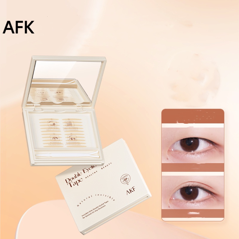 AKF Double Eyelid Stickers Female Invisible Natural Nonmark Swollen