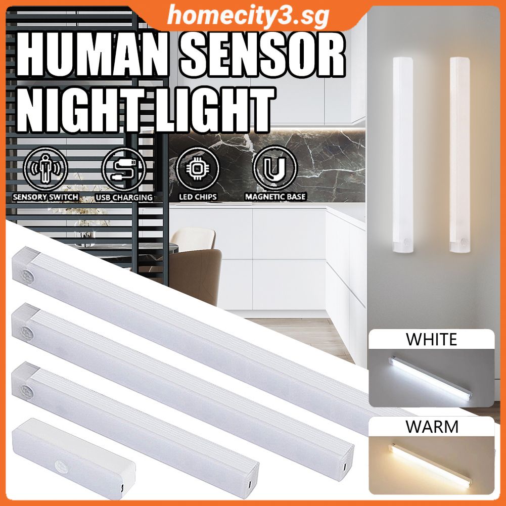 [Ready] Led Motion Sensor Light Wireless Night Light Type-c Charging ...