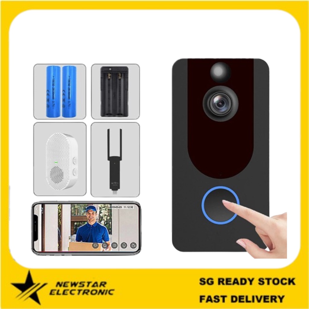 Smart Wifi 1080p Video Doorbell