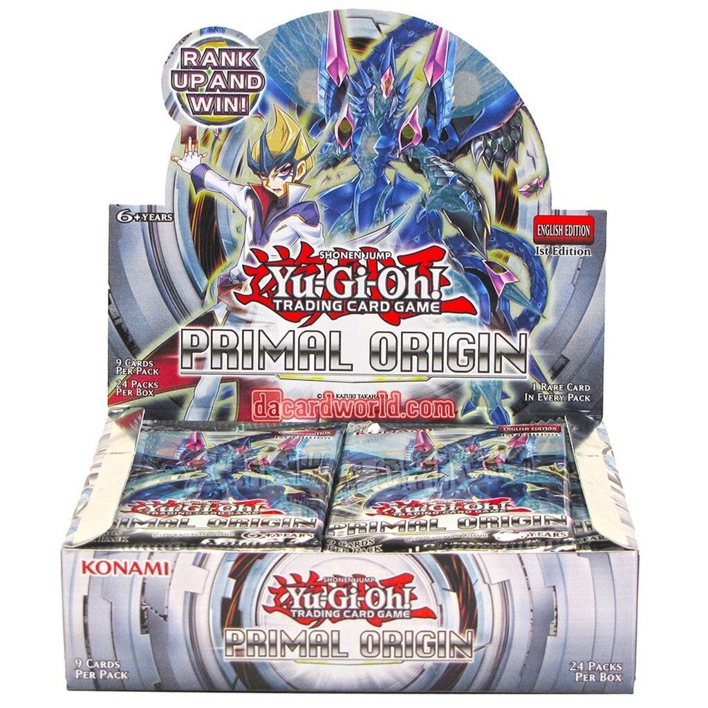 Konami Yu-Gi-Oh Primal Origin 1st Edition Booster Box Brand New Factory  Sealed | Shopee Singapore