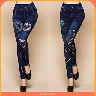 Girls on sale denim leggings