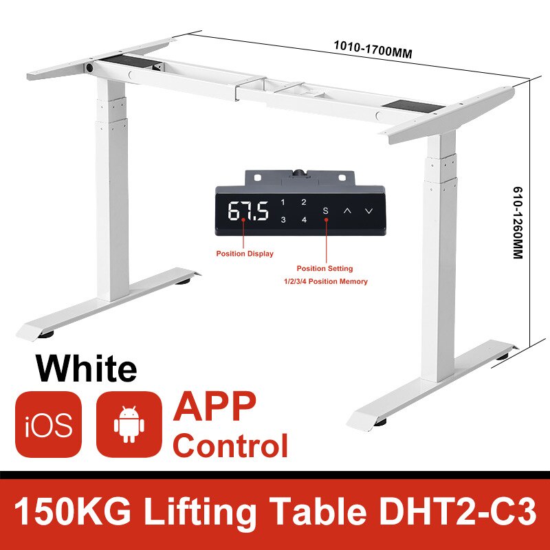 Adjustable Standing Desk Electric Lifting Table Height Adjustable ...