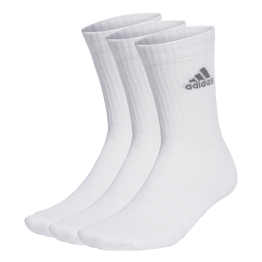 adidas Lifestyle Cushioned Crew Socks 3 Pairs Unisex White IA3949 ...