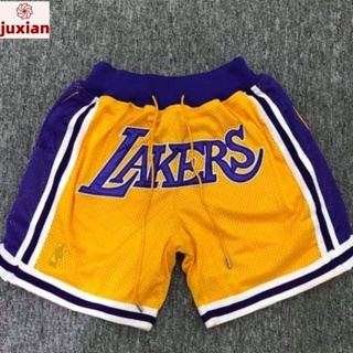 NBA Shorts Men Lakers Kobe Black Mamba All Stitched