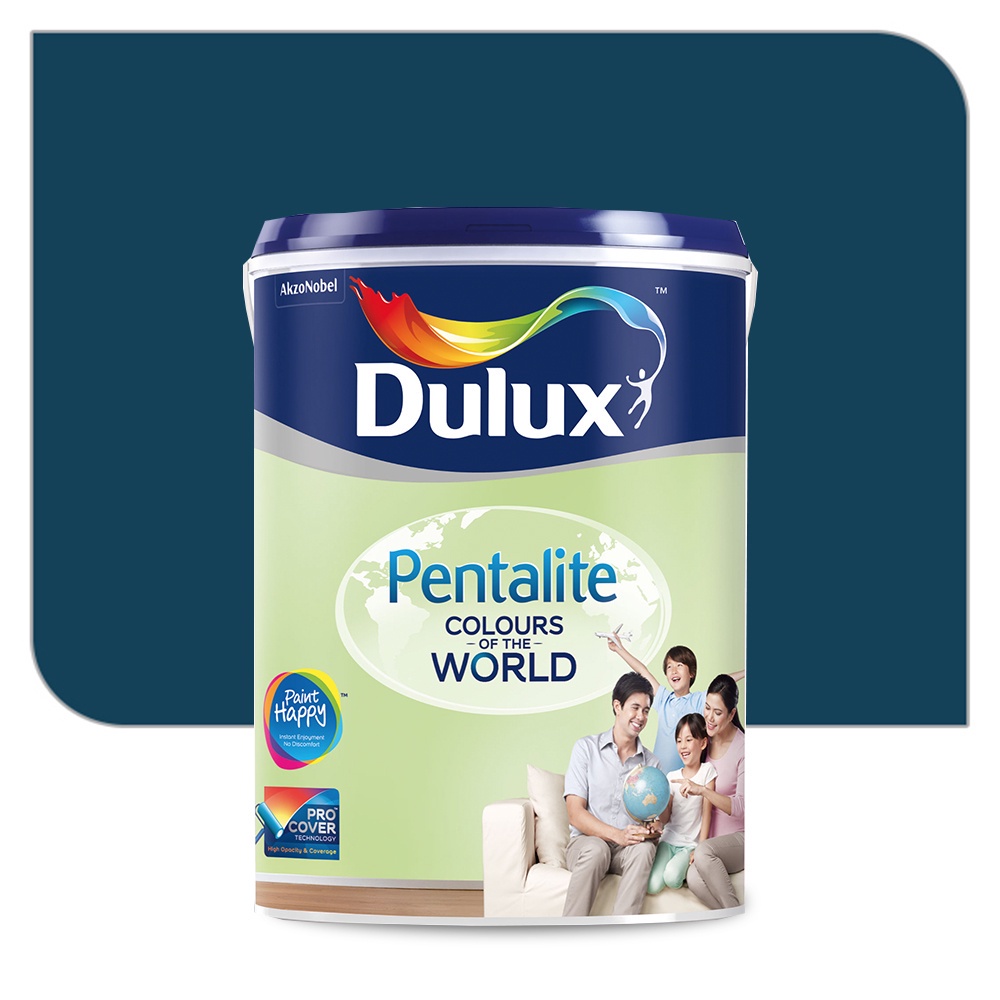 Dulux Pentalite Interior Wall Paint Smooth Matt Finish(Arctic Night