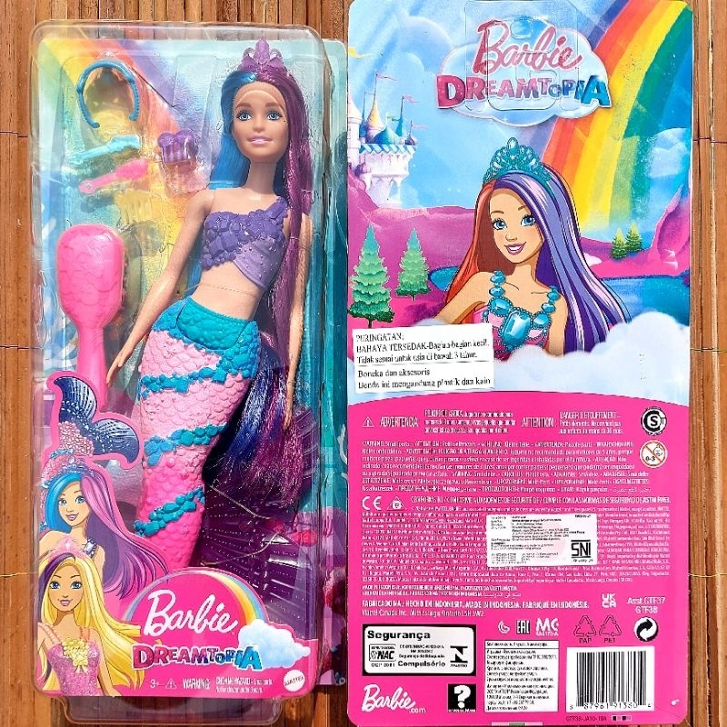 Barbie Dreamtopia Mermaid Fashionistas Career Princess Fairy Original Mattel Shopee Singapore