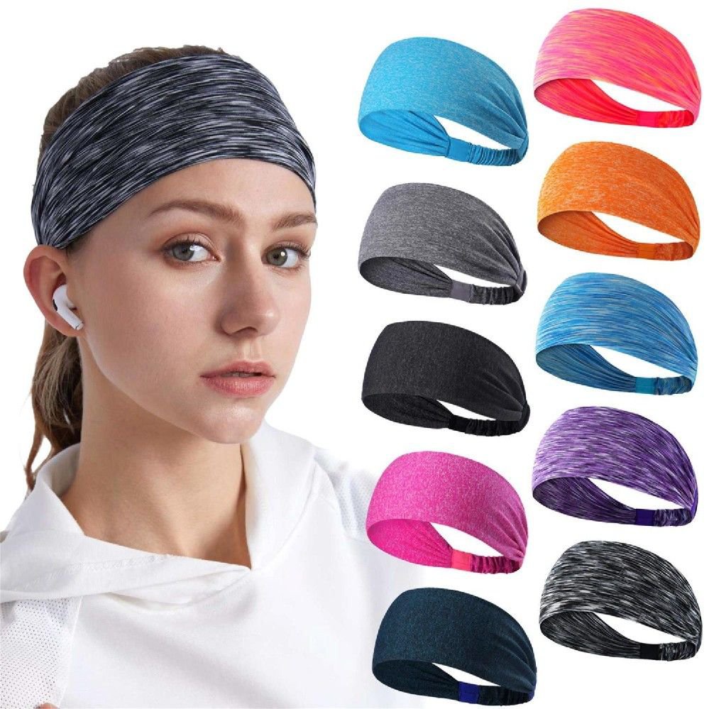 Free Shipping Sports Headband Bandana Headband Sweat Absorbing Sport Headband Men's and Women's