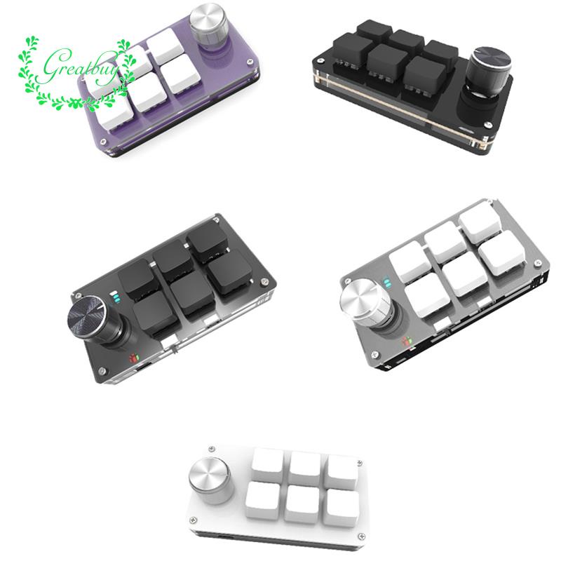 USB Custom Keyboard Volume Knob Programming Macro Gaming Mechanical