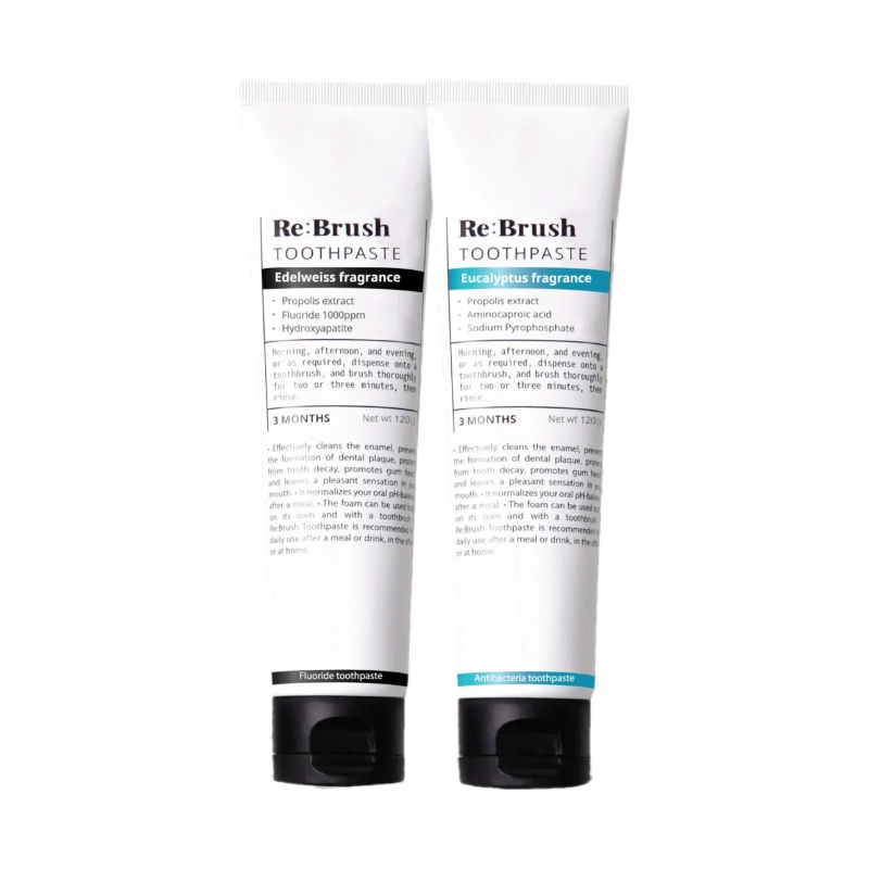 Re:Brush Premium Natural Toothpaste 120g / Anti-inflammatory / High ...