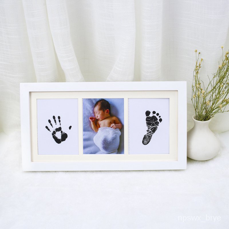 Baby Handprint and Footprints Newborn Hand and Foot Inkpad Baby Hand