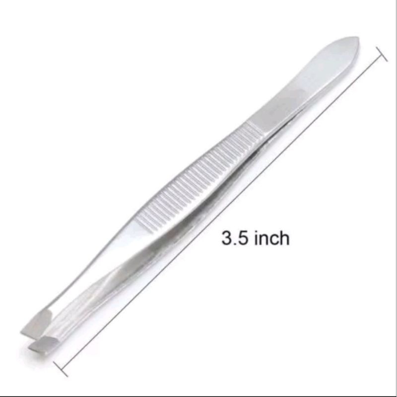 1PCS Pinset Uban Stainless Stell Pencabut Bulu Ketiak Pin Set Penjepit Rambut Jenggot A032 - Gambar 2