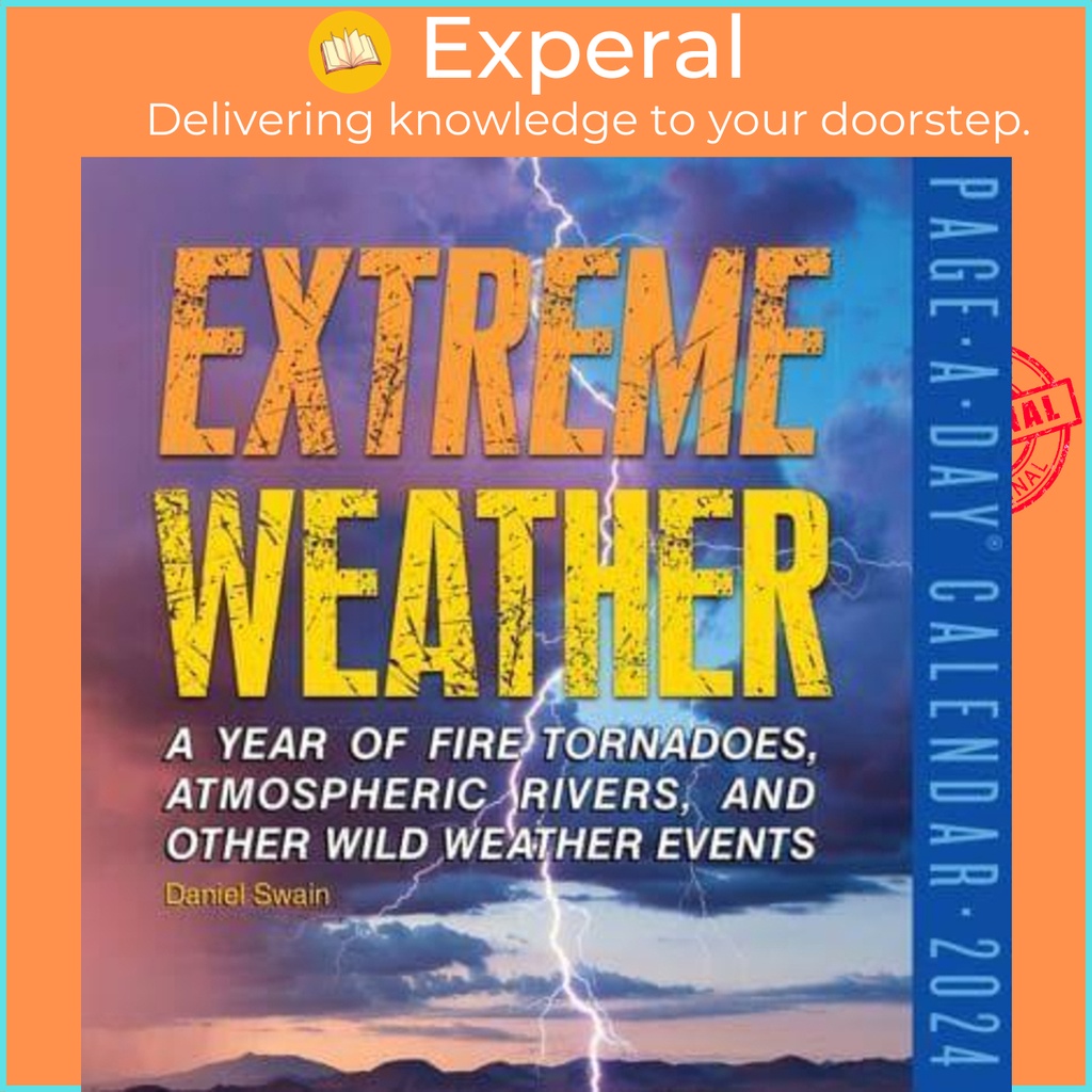 Extreme Weather PageADay Calendar 2024 A Year of Fire Tornado by