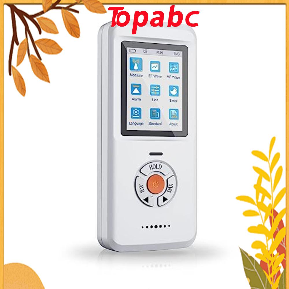 TOP EMF Meter, Smart Digital Black EMF Reader, Great Tester LCD EMF