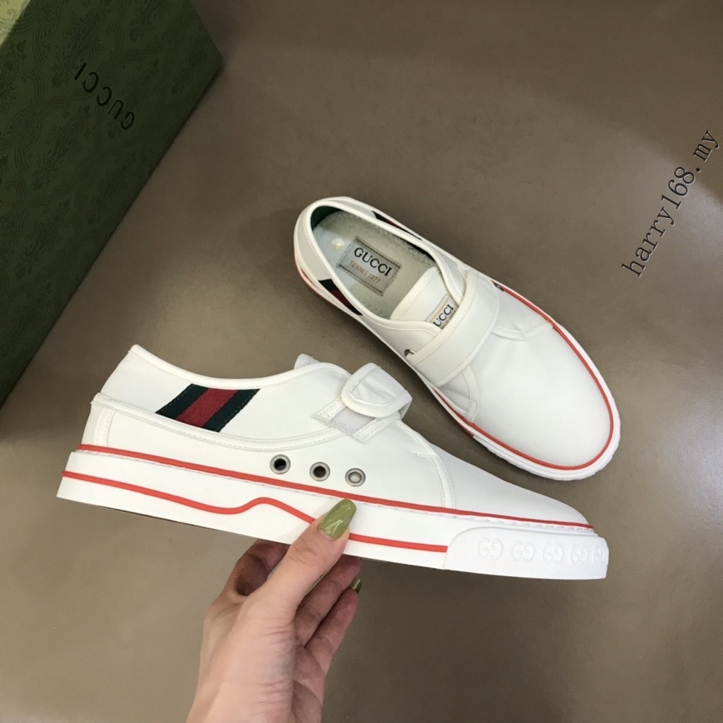 White gucci hot sale gym shoes