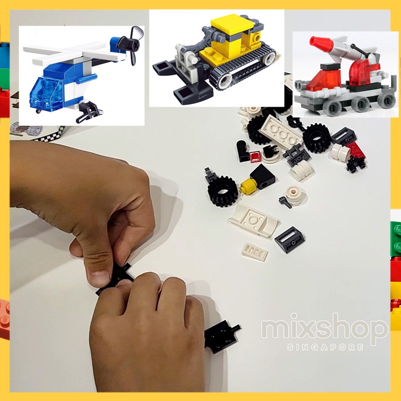 [SG LOCAL] MINI BLOCKS TOYS BUILDER WITH MANY KIND OF DESIGNS, Bricks ...