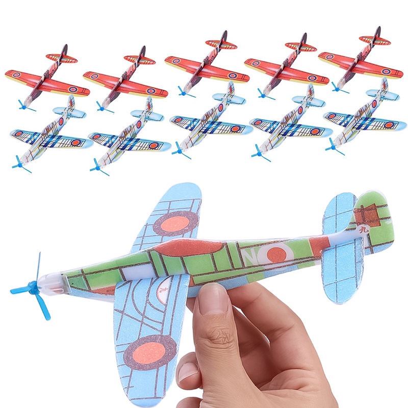 DIY Assembly Flapping Wing Flight Paper Airplane Model / Children Toys ...