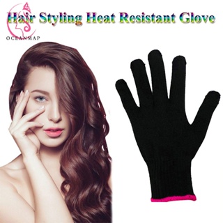 Heat Resistant Glove Hair Styling Tool For Curling Straight Flat Iron Heat  Glove