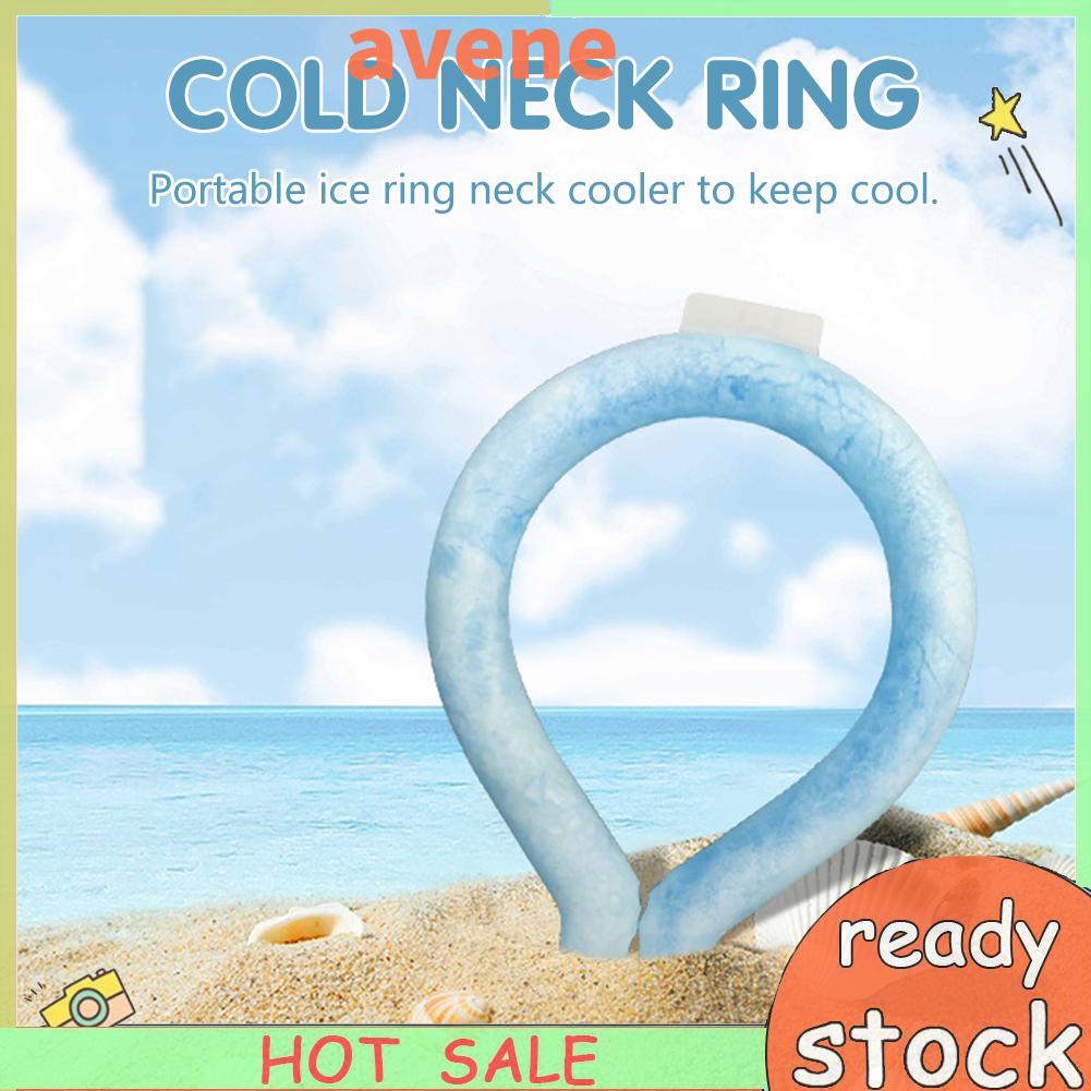 [avene11.sg] Cool Neck Ring Portable Cooling Neck Wraps for Extremely