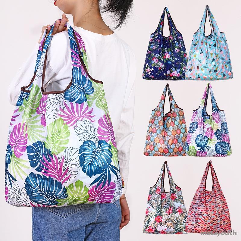 Folding environmental protection bag portable shopping bag printed