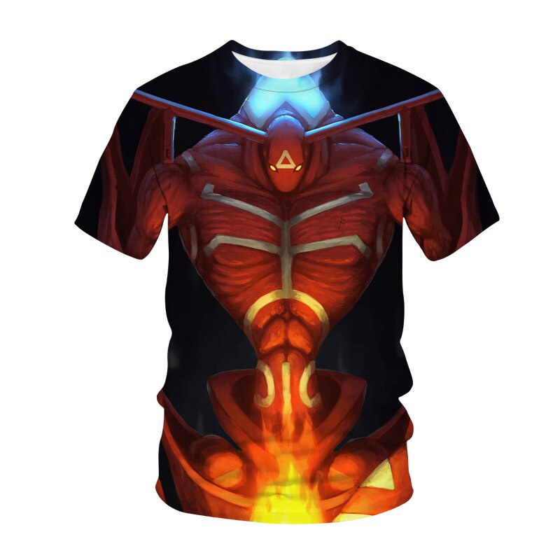 Anime Shaman King Tshirt Streetwear T Harajuku Clothing Tee