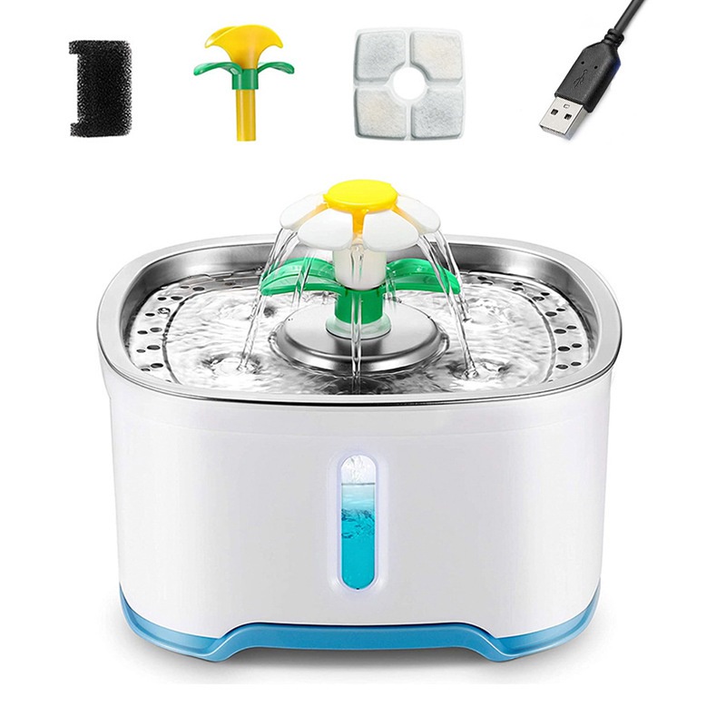 Pet Water Feeder Stainless Steel Pet Water Dispenser Stainless Steel