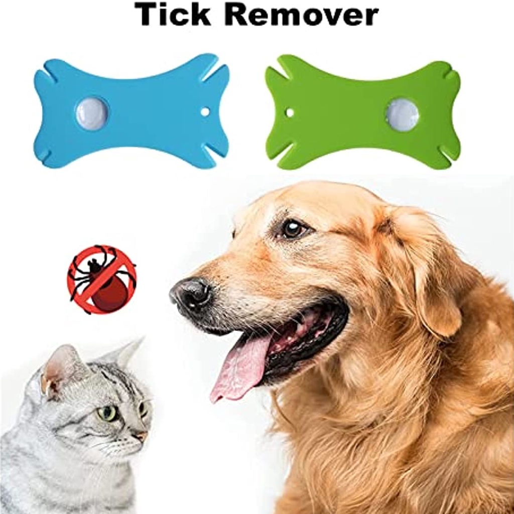 Tick Card with Magnifying Glass, 2pcs Tick Cards for Ticks in Various