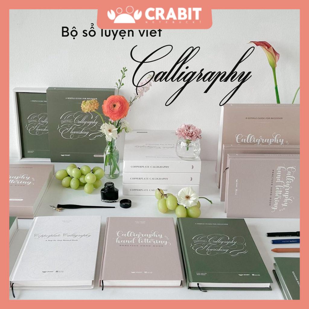 Calligraphy writing practice book with Crabit modern calligraphy ...