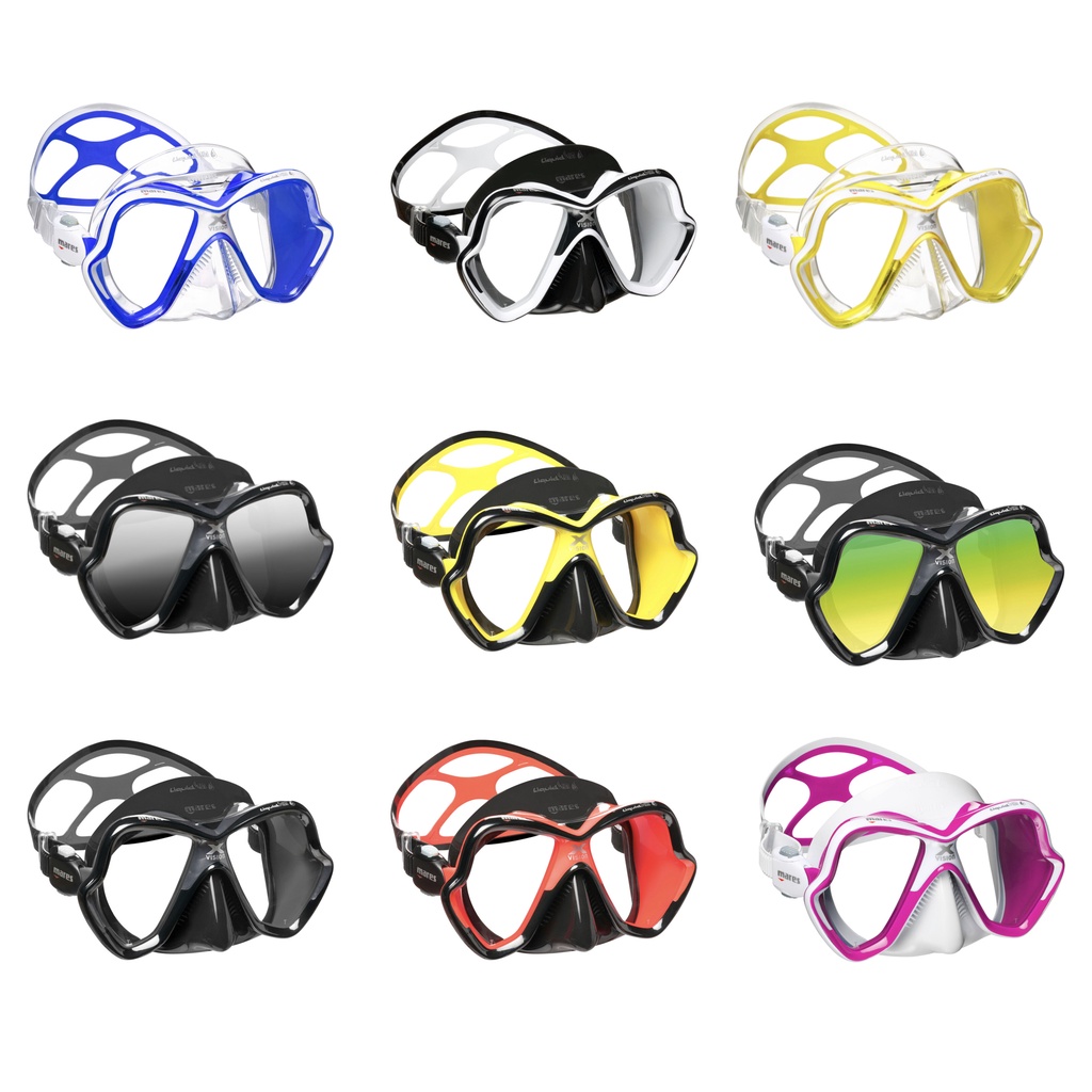 Mares XVision Ultra Liquidskin Diving Mask Shopee Singapore
