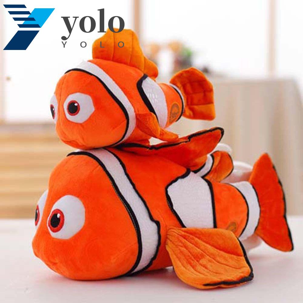 YOLO Nemo Plush Toy Kids Toy Cartoon Dory Marlin Nemo Plush toy Home ...