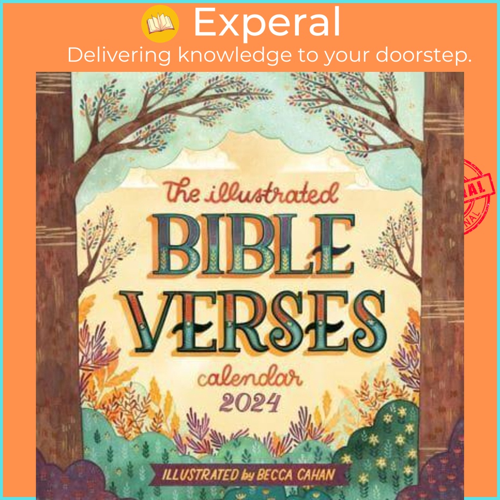 Illustrated Bible Verses Wall Calendar 2024 Timeless Wise Words by