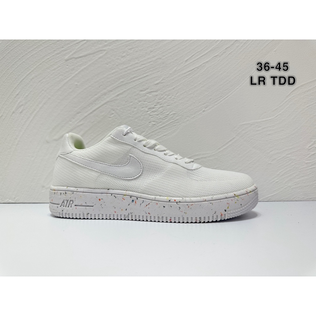 NK Air Force 1 Crater Flyknit Low Sports Casual Shoes DC4831-100 36-45