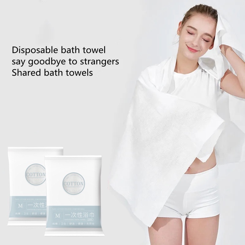 70x140cm Disposable Bath Towel Oversized thickened Compressed Towel ...