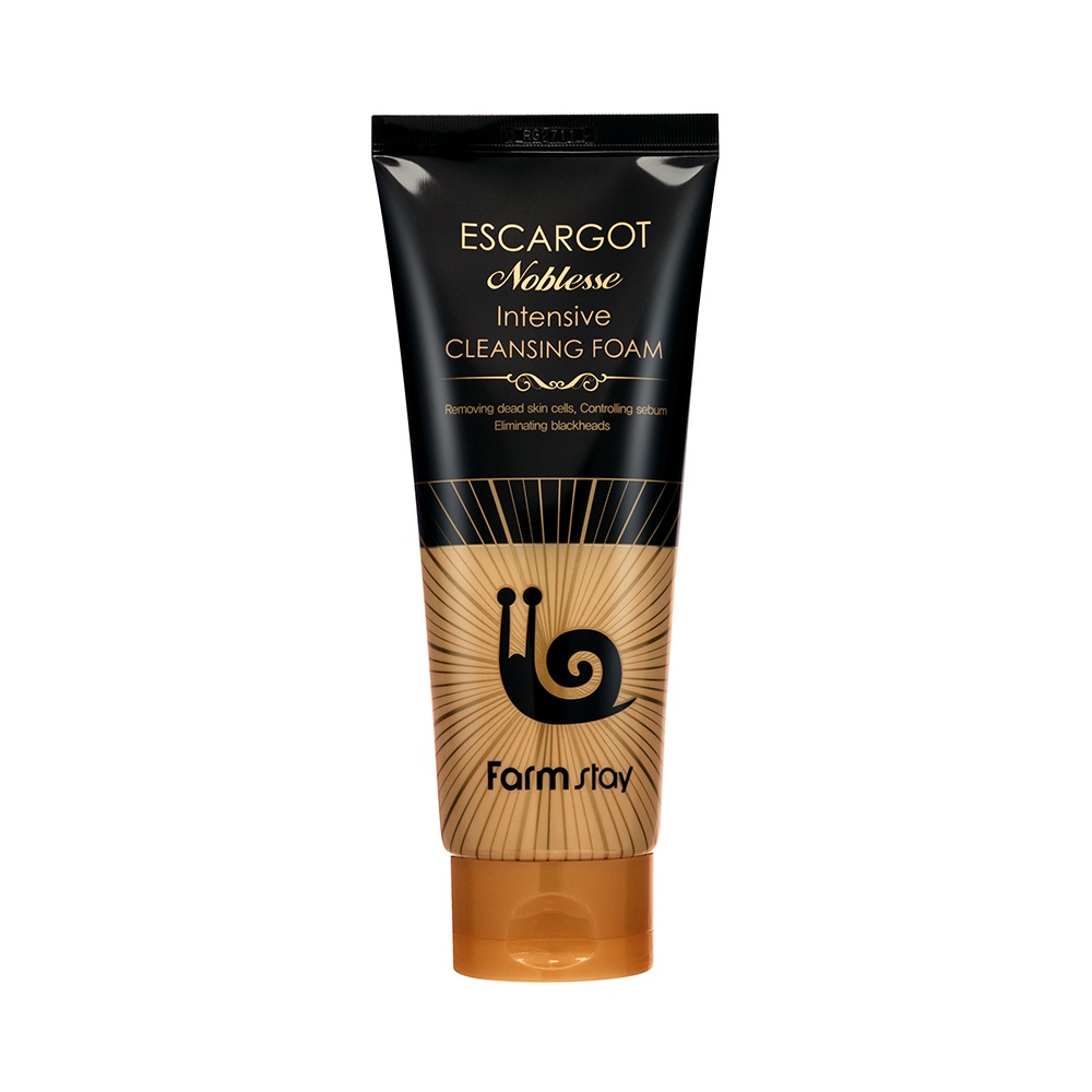 FARMSTAY ESCARGOT NOBLESSE INTENSIVE CLEANSING FOAM 180ml ★Korea ...