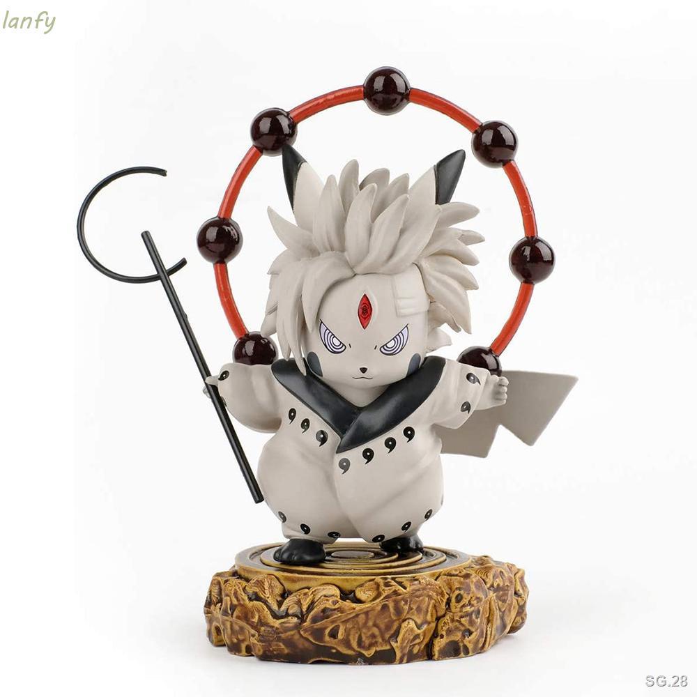 LANFY Birthday Gift Statues Collection Pikachu Cosplay Naruto Actions