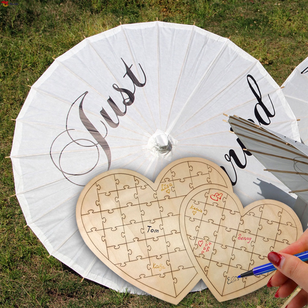 Heart Shaped Wedding Guestbook Alternative Guest Book Heart Design for