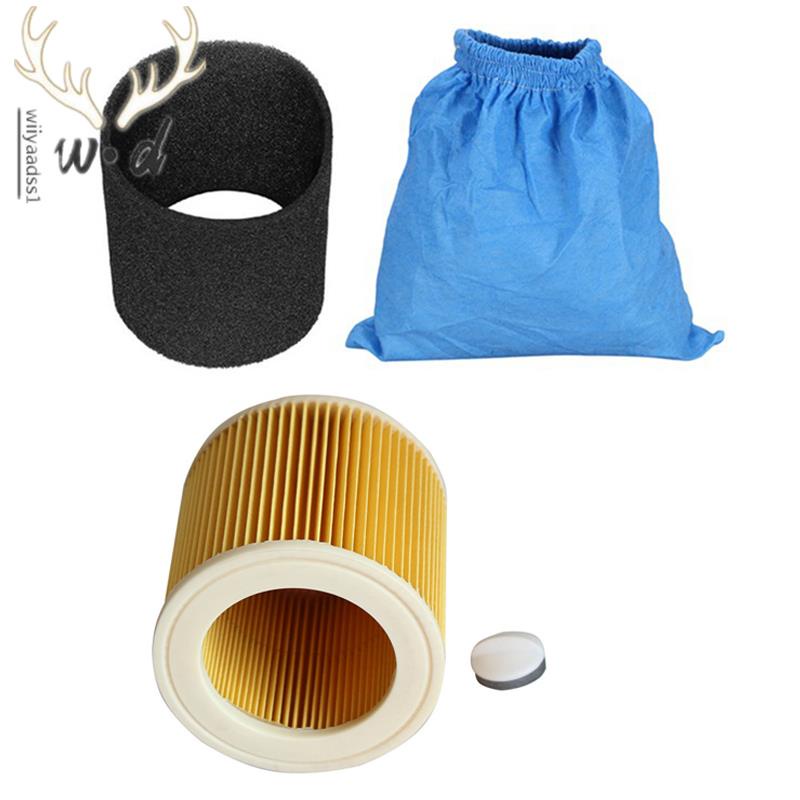 Textile Filter Bags Wet and Dry Foam Filter HEPA Filter for Karcher MV1