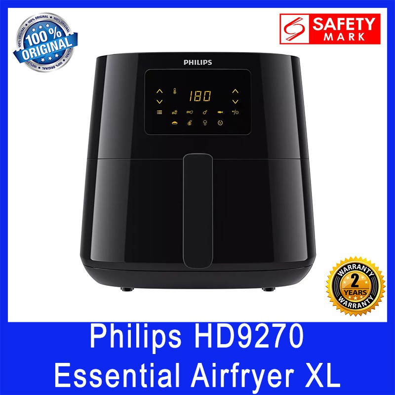 Philips Airfryer XL HD9270 - Enjoy XL capacity with Rapid Air