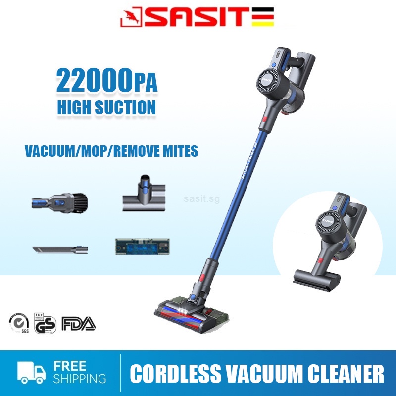 SAS 22KPa Cordless Vacuum Cleaner Handheld Stick Portable Vacuum Dust