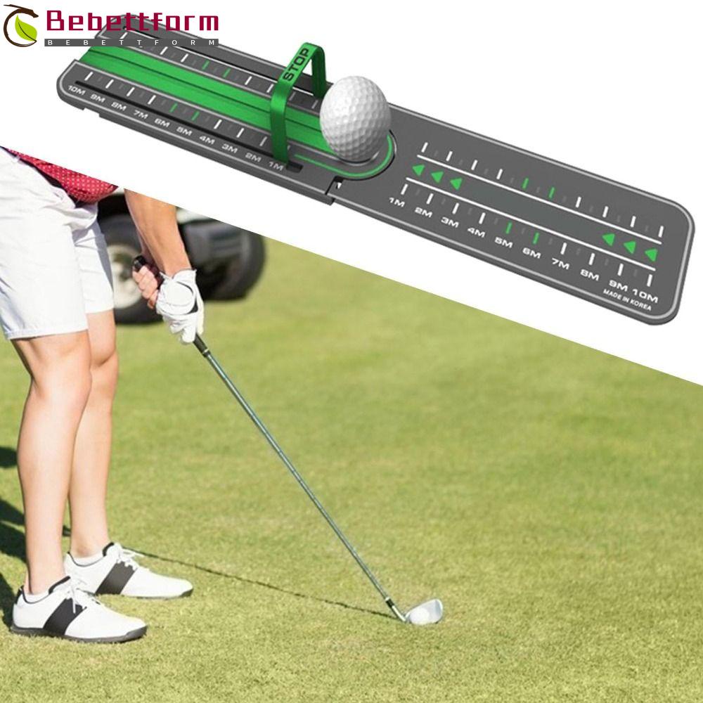 BEBETTFORM Golf Precision Distance Putting Drill, Green Golf Putting