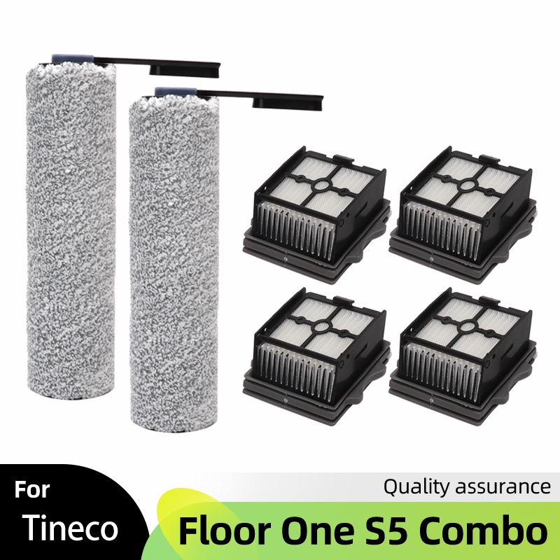 Replacement Main Brush Roller And Vacuum Hepa Filter For Tineco Floor One S5  Cordless Wet Dry Vacuum Cleaner Accessories Parts