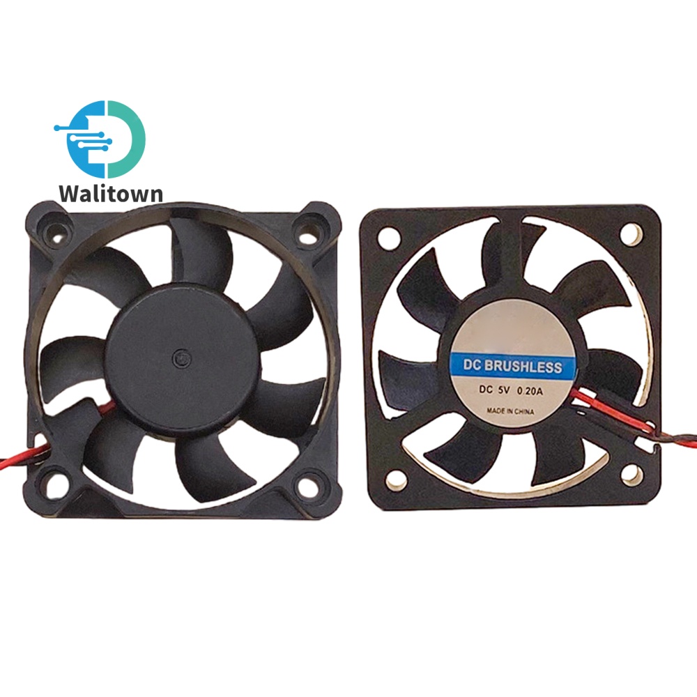 USB Blower Fan 5V 50mm Dual Ball Bearings Brushless DC Cooling 50mm Fan