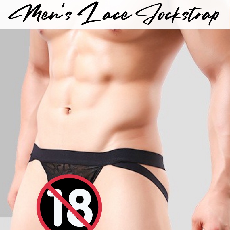 Men's Jockstrap Lace Underwear (NYK1010) Shopee Singapore