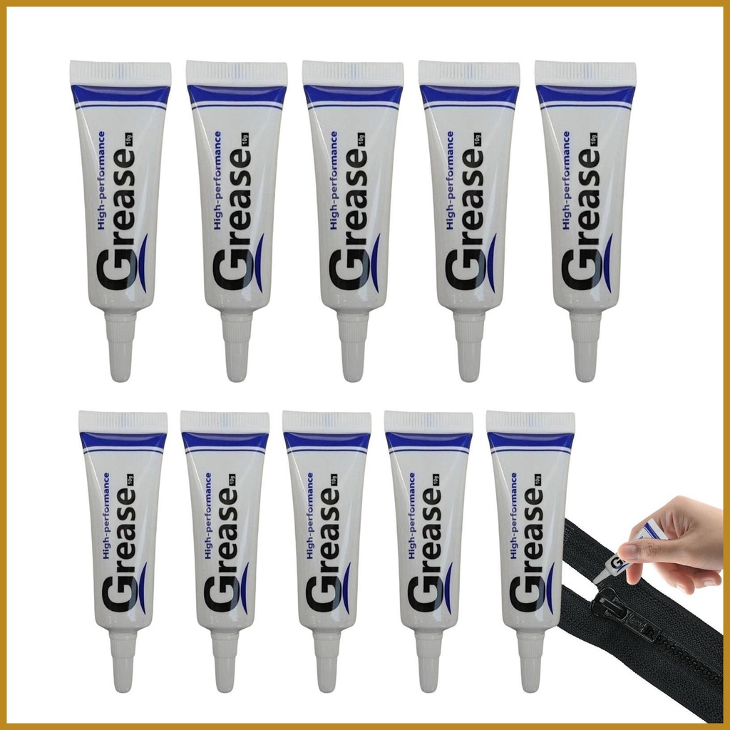 O Ring Grease Waterproof Silicone Grease 10pcs Multipurpose Silicone
