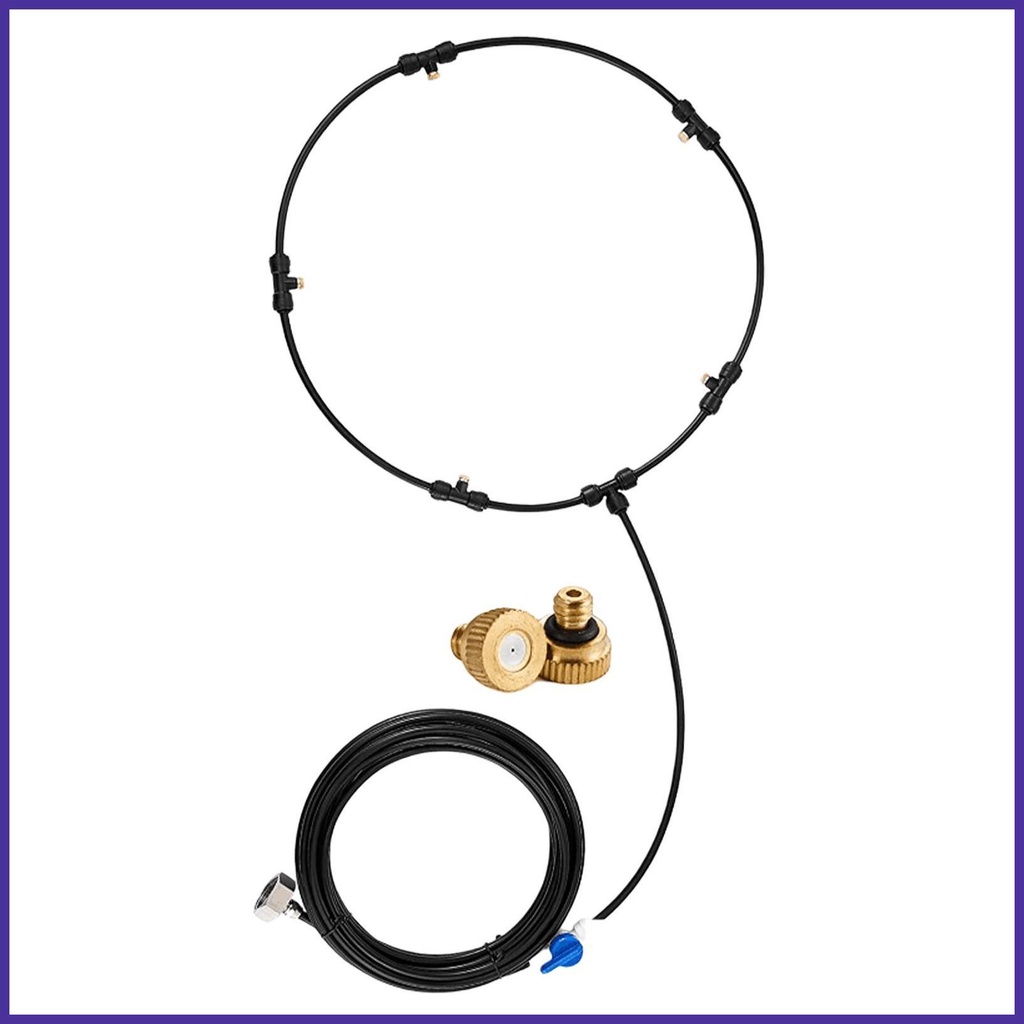 Outdoor Misting System Fan 16.4FT Misting Line Fans Mistingsystemt Fan